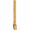 Ekena Millwork Eugene Rough Sawn Timber Gable Bracket, Western Red Cedar, 108"W x 45"H x 4"D x 6"F, 10/12 Pitch GBW108X45X0406EUG00RWR - alternate 4